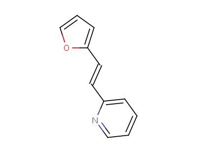 Pyridine, 2-[2-(2-furyl)vinyl]- Structure,19053-95-3Structure