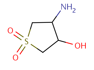 4-Amino-3-hydroxytetrahydrothiophene,1,1-dioxide Structure,20688-37-3Structure