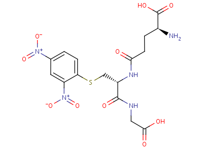 S-(2,4-dinitrophenyl)-glutathione Structure,26289-39-4Structure