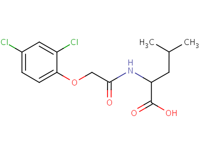 L-leucine,n-[(2,4-dichlorophenoxy)acetyl]-(9ci) Structure,2752-54-7Structure