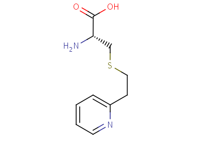 2-Amino-3-[(2-pyridin-2-ylethyl)thio]-propanoic acid Structure,29567-83-7Structure