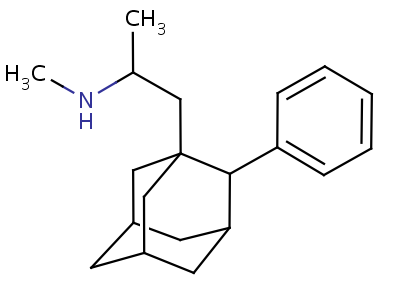 1-(2-Methylaminopropyl)-2-phenyladamantane hydrochloride Structure,31897-80-0Structure