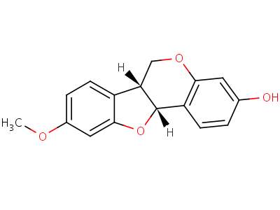 Medicarpin Structure,32383-76-9Structure