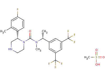 Vestipitant mesylate Structure,334476-64-1Structure