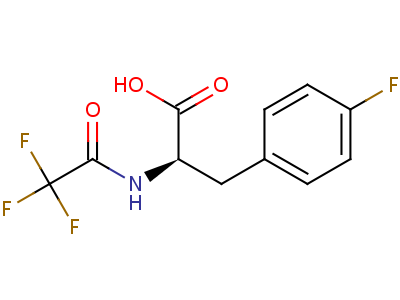 N-trifluoroacetyl-4-fluorophenylalanine Structure,37562-59-7Structure