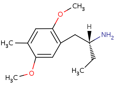 (Alphar)-alpha-ethyl-2,5-dimethoxy-4-methyl-benzeneethanamine Structure,52842-59-8Structure