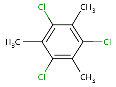 1,3,5-Trichloro-2,4,6-trimethylbenzene Structure,5324-68-5Structure