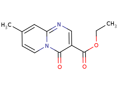 Ethyl 7-methyl-4-oxo-4h-pyrido[1,2-a]pyrimidine-3-carboxylate Structure,5435-82-5Structure