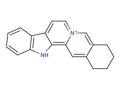 Sempervirine nitrate Structure,549-92-8Structure