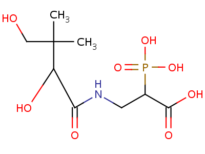 Phosphopantothenic acid Structure,5875-50-3Structure