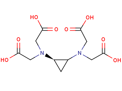 Glycine, n,n-1,2-cyclopropanediylbis(n-(carboxymethyl)-, trans- Structure,62491-04-7Structure