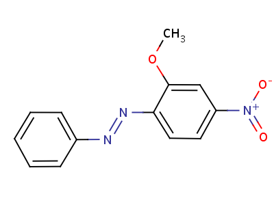 2-Methoxy-4-nitroazobenzene Structure,64042-15-5Structure