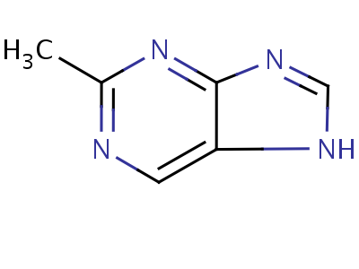 1H-purine, 2-methyl-(9ci) Structure,934-23-6Structure