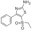 2-Amino-5-(ethylsulphonyl)-4-phenyl-1,3-thiazole Structure,1000018-52-9Structure