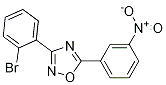 3-(2-Bromophenyl)-5-(3-nitrophenyl)-1,2,4-oxadiazole Structure,1000339-27-4Structure