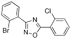 3-(2-Bromophenyl)-5-(2-chlorophenyl)-1,2,4-oxadiazole Structure,1000339-28-5Structure