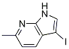 3-Iodo-6-methyl-7-azaindole Structure,1000340-29-3Structure