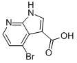 4-Bromo-1h-pyrrolo[2,3-b]pyridine-4-carboxylic acid Structure,1000340-36-2Structure