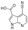 4-Cyano-7-azaindole 3-carboxylic acid Structure,1000340-46-4Structure