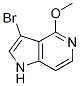 3-Bromo-4-methoxy-5-azaindole Structure,1000341-22-9Structure