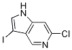 6-Chloro-3-iodo-5-azaindole Structure,1000341-55-8Structure