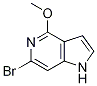 6-Bromo-4-methoxy-5-azaindole Structure,1000342-81-3Structure