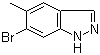 6-Bromo-5-Methyl-1H-indazole Structure,1000343-69-0Structure