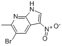 5-Bromo-6-methyl-3-nitro-7-azaindole Structure,1000343-84-9Structure