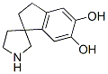 Spiro[1h-indene-1,3-pyrrolidine]-5,6-diol, 2,3-dihydro- (9ci) Structure,100038-04-8Structure