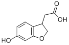 2,3-Dihydro-6-hydroxy-3-benzofuranacetic acid Structure,1000414-37-8Structure