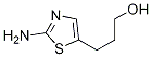 3-(2-Aminothiazol-5-yl)propan-1-ol Structure,1000517-70-3Structure