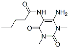 Pentanamide, n-(6-amino-1,2,3,4-tetrahydro-1,3-dimethyl-2,4-dioxo-5-pyrimidinyl)- Structure,100052-09-3Structure