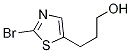 3-(2-Bromothiazol-5-yl)propan-1-ol Structure,1000529-41-8Structure