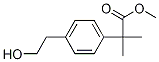 Methyl 2-(4-(2-hydroxyethyl)phenyl)-2-methylpropanoate Structure,1000536-33-3Structure