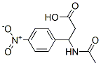 3-(Acetylamino)-3-(4-nitrophenyl)propanoic acid Structure,100061-23-2Structure