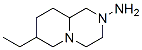 2H-pyrido[1,2-a]pyrazin-2-amine,7-ethyloctahydro-(9ci) Structure,100070-67-5Structure