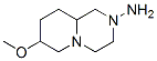 2H-pyrido[1,2-a]pyrazin-2-amine,octahydro-7-methoxy-(9ci) Structure,100070-76-6Structure