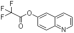 Quinolin-6-yl 2,2,2-trifluoroacetate Structure,1000775-18-7Structure