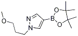 1H-pyrazole, 1-(3-methoxypropyl)-4-(4,4,5,5-tetramethyl-1,3,2-dioxaborolan-2-yl)- Structure,1000801-76-2Structure