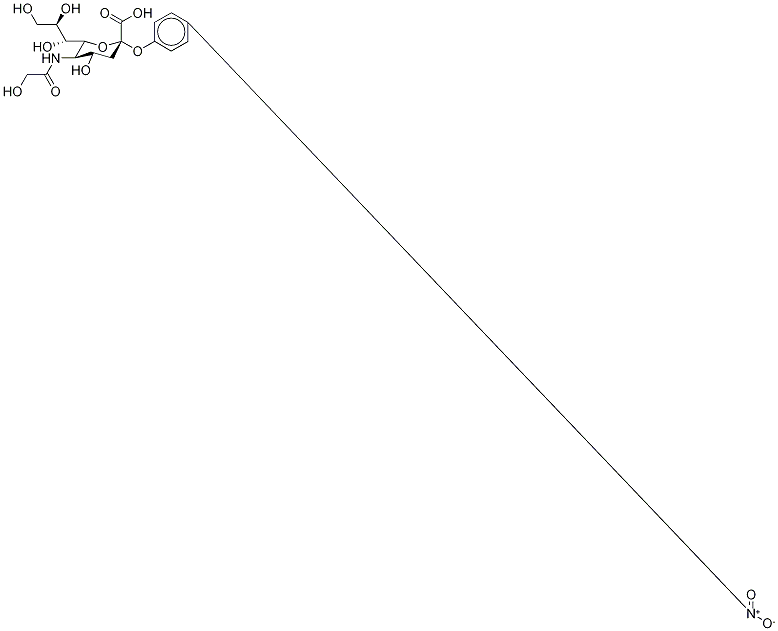 2-O-(p-nitrophenyl)-α-d-n-glycolylneuraminic acid Structure,1000890-36-7Structure