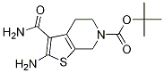 2-Amino-3-carbamoyl-4,7-dihydro-5h-thieno[2,3-c]pyridine-6-carboxylic acid tert-butyl ester Structure,1001020-08-1Structure