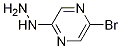 2-Bromo-5-hydrazinopyrazine Structure,1001050-24-3Structure