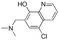 5-Chloro-7-dimethylaminomethyl-quinolin-8-ol Structure,100119-17-3Structure