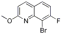 8-Bromo-7-fluoro-2-methoxyquinoline Structure,1001322-87-7Structure