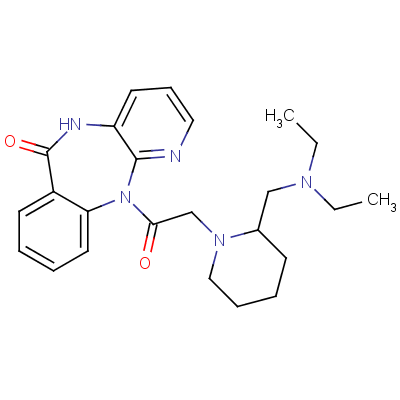 Otenzepad Structure,100158-38-1Structure