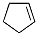 Cyclopentene Structure,10016-46-3Structure