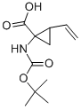 1-[[(1,1-Dimethylethoxy)carbonyl]amino]-2-ethenyl-cyclopropanecarboxylic acid Structure,1001667-24-8Structure