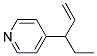 Pyridine, 4-(1-ethyl-2-propenyl)-(9ci) Structure,100190-74-7Structure