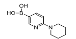 Boronic acid, B-[6-(1-piperidinyl)-3-pyridinyl]- Structure,1002129-33-0Structure