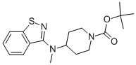 1-Boc-4-(benzo[d]isothiazol-3-yl-methyl-amino)-piperidine Structure,1002355-67-0Structure